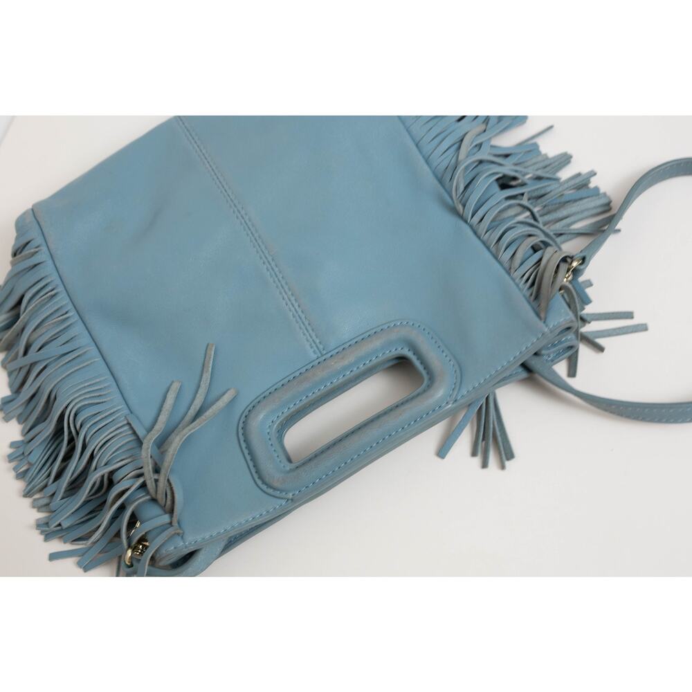 Maje Fringe Leather Bag - Picture 6 of 8
